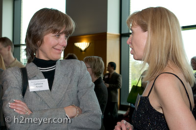 Katherine Arnold and Alison Wiley at OLCV EcoProm 2008